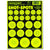 Shot Spots Green 6"X9" Adhesive Target Paster Bullseyes - 10 Pack (5506) (TMP-TR-018)