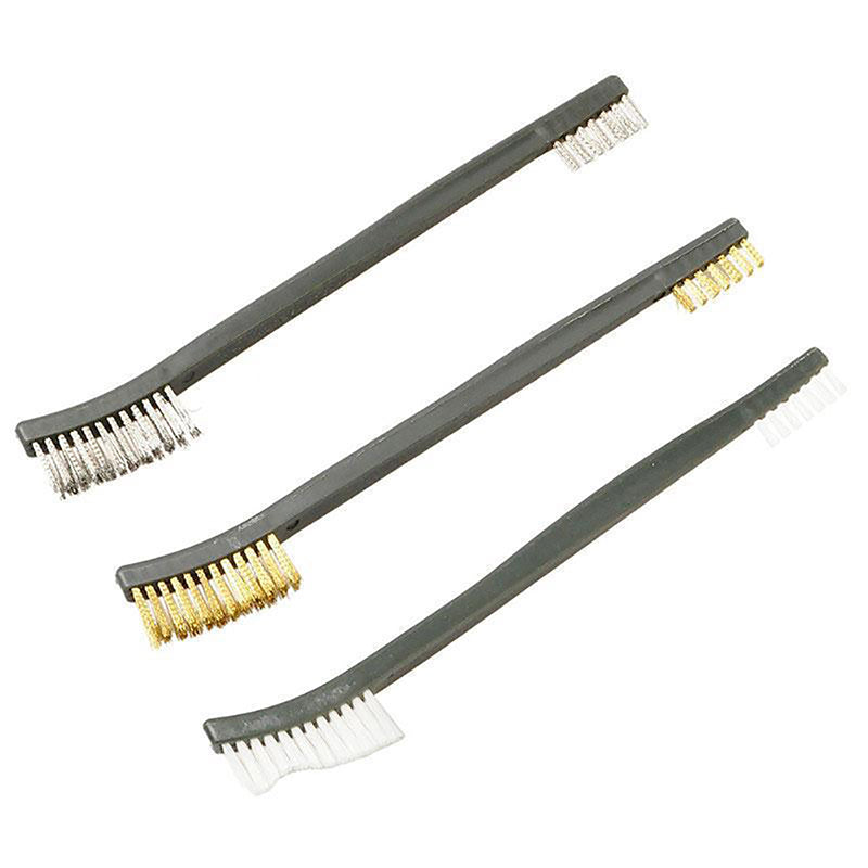 CAS37 RIFLE WIRE BRUSH CLEANING SET