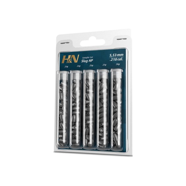 H&N Slug HP Sampler .218 Cal (HAN-PL-158)