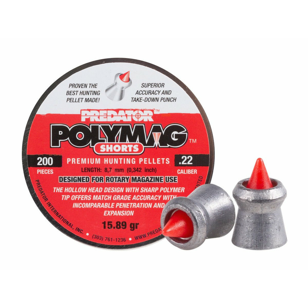 Polymag Shorts 5.50 mm .22 (JSB-PL-081)